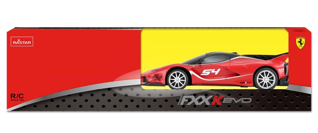Doyusha 2.4GHz 1/24 Scale Ferrari FXX K Red Electric Radio Control Model 630817