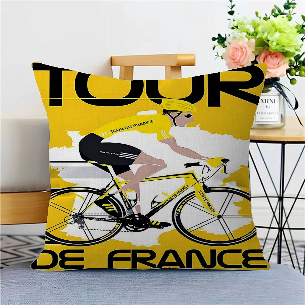 Чехол на подушку Tour of F-France Наволочка Обивка Диван Плед Декор для дома Чехол для подушки