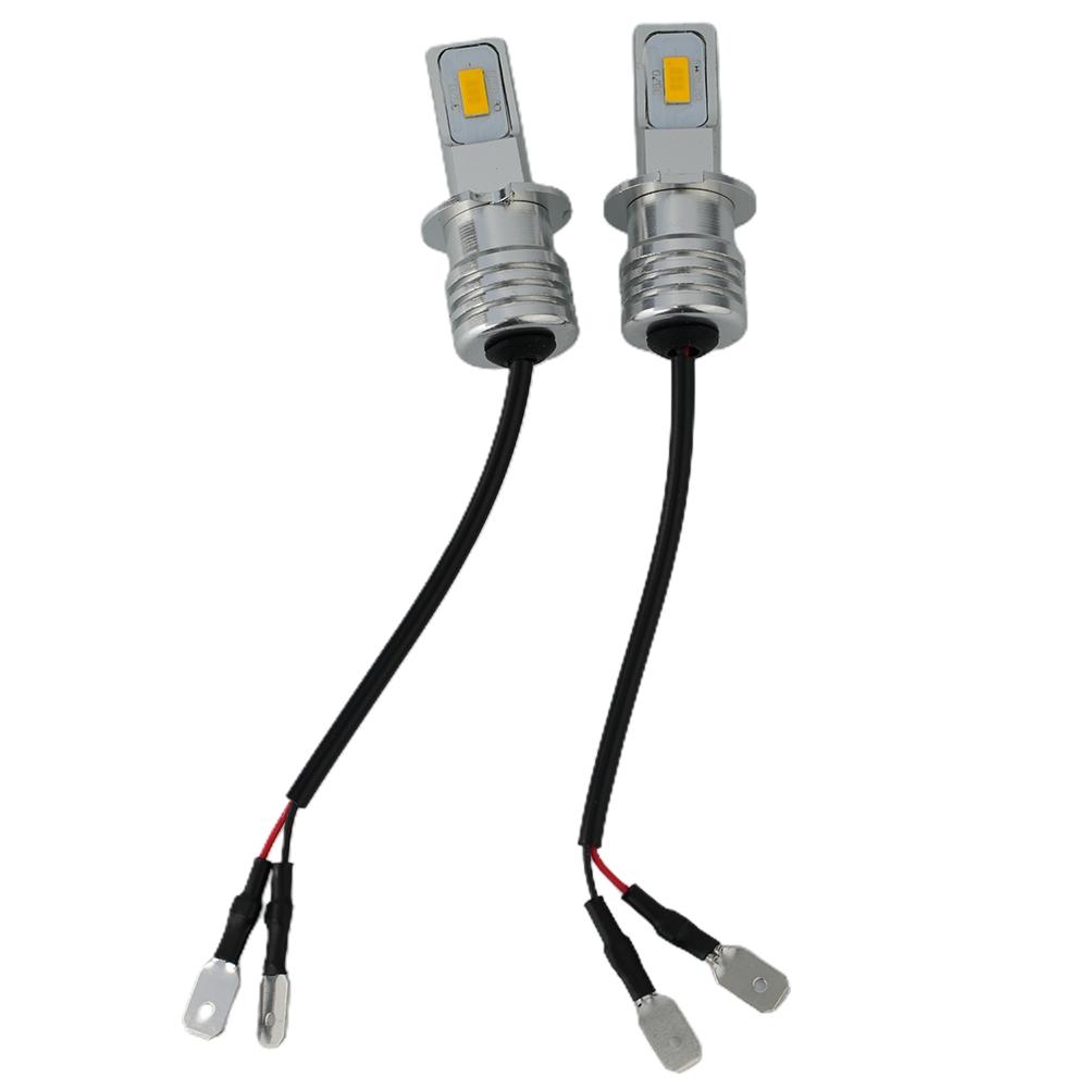 Светодиодные лампы Противотуманные фары Лампочки для наружного применения 3000К 55Вт 6000ЛМ