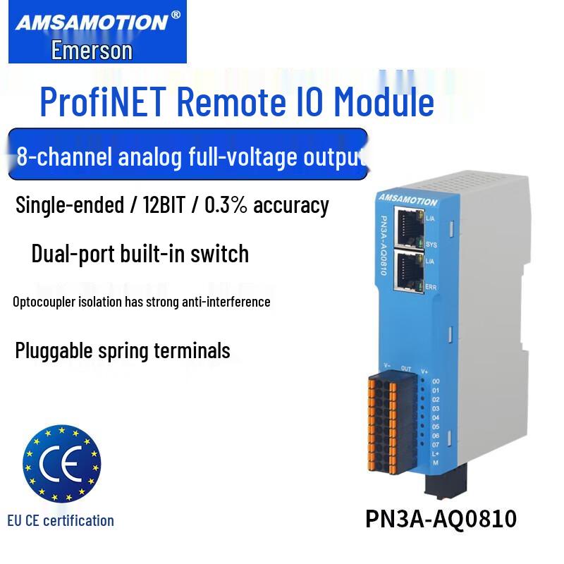 Aimox Profinet Remote IO Module with Integrated Switch