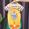 Kids Boy and Kids Girl Overall Set Baby Fashion Cotton Clothes Set Infant Outfit Child Suit