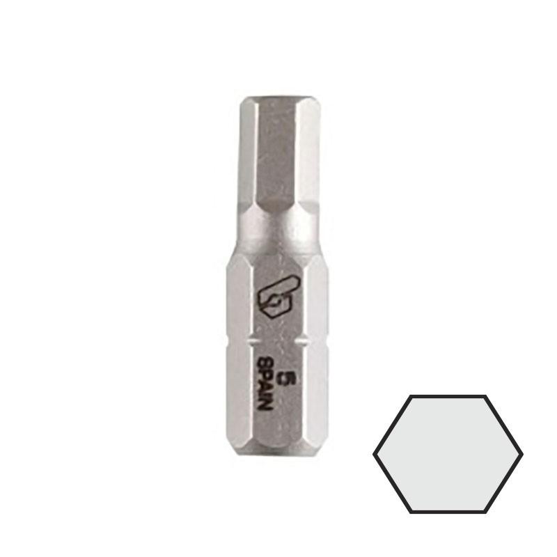 BIANDITZ - SCREW BIT HANDLE 1/4'' ALLEN 25mm SCREW BIT HEX 8