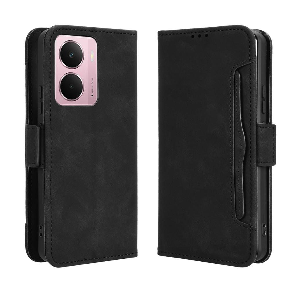 For Realme Neo7x 5G/Realme 14 5G/Realme P3 5G Leather Case Phone Wallet Cover with Multiple Card Slots