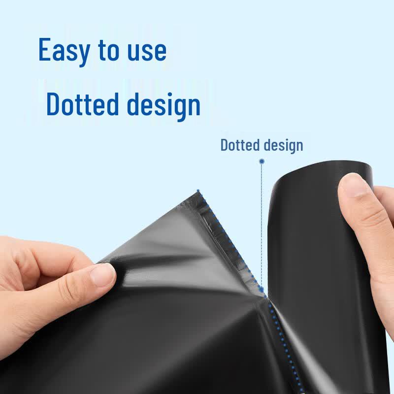 Deli Black Garbage Bags, 50x60cm