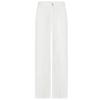 Edition Women's White High-Waist Cropped Tapered Jeans