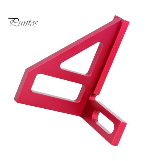 3D многоугловая измерительная линейка, высокоточный легкий портативный транспортир из алюминиевого сплава с углом наклона 45/90 градусов для деревообработки