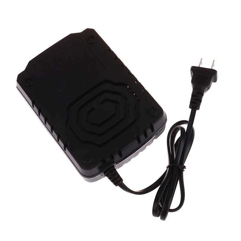 1 шт. Зарядное устройство для аккумулятора электроинструментов Подходит для литий-ионного аккумулятора Портативное быстрое зарядное устройство