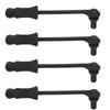 4PCS Car Body Clip Retainer Shell Fixed Buckle Lock for Arrma 6S Kraton for Typhon 18 RC Car