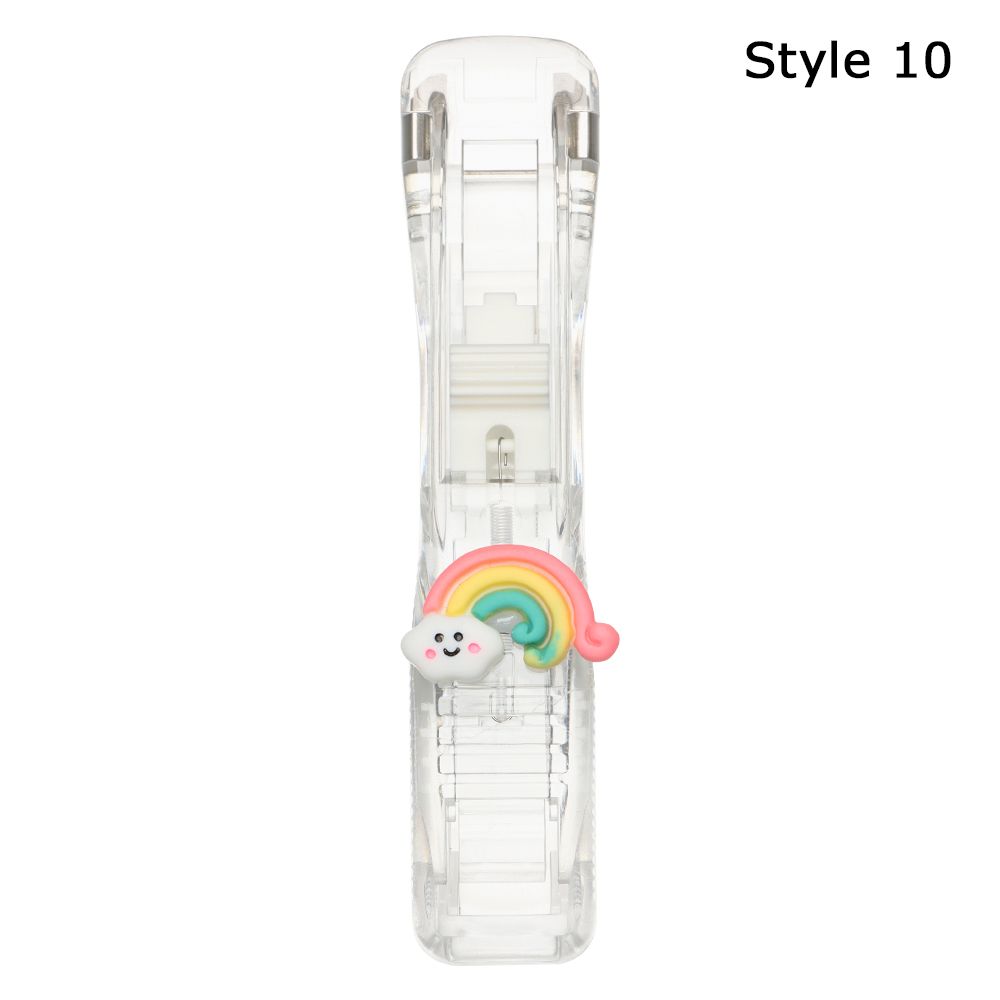 Student Gifts Snacks Sealing Clip Office Supplies Remover Binder Document Binding Stapler Paper Clips Push Clip