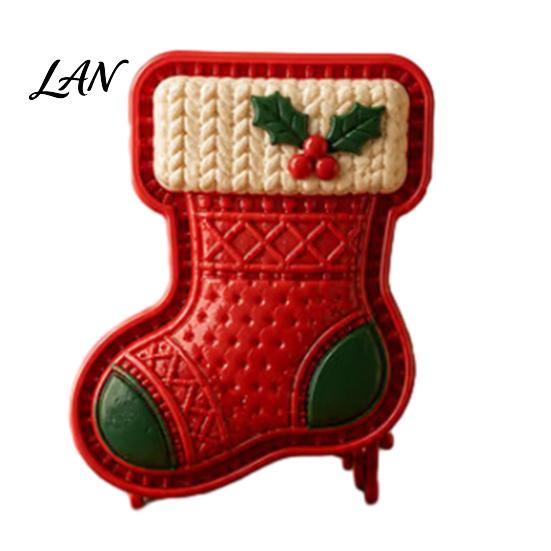 Small Pie Crust Press Christmas Mini Mold for Hand Pies, Holiday Gingerbread Man House Santa Claus Cute Shaped Cookie Molds Baking Tools Pastry Dough