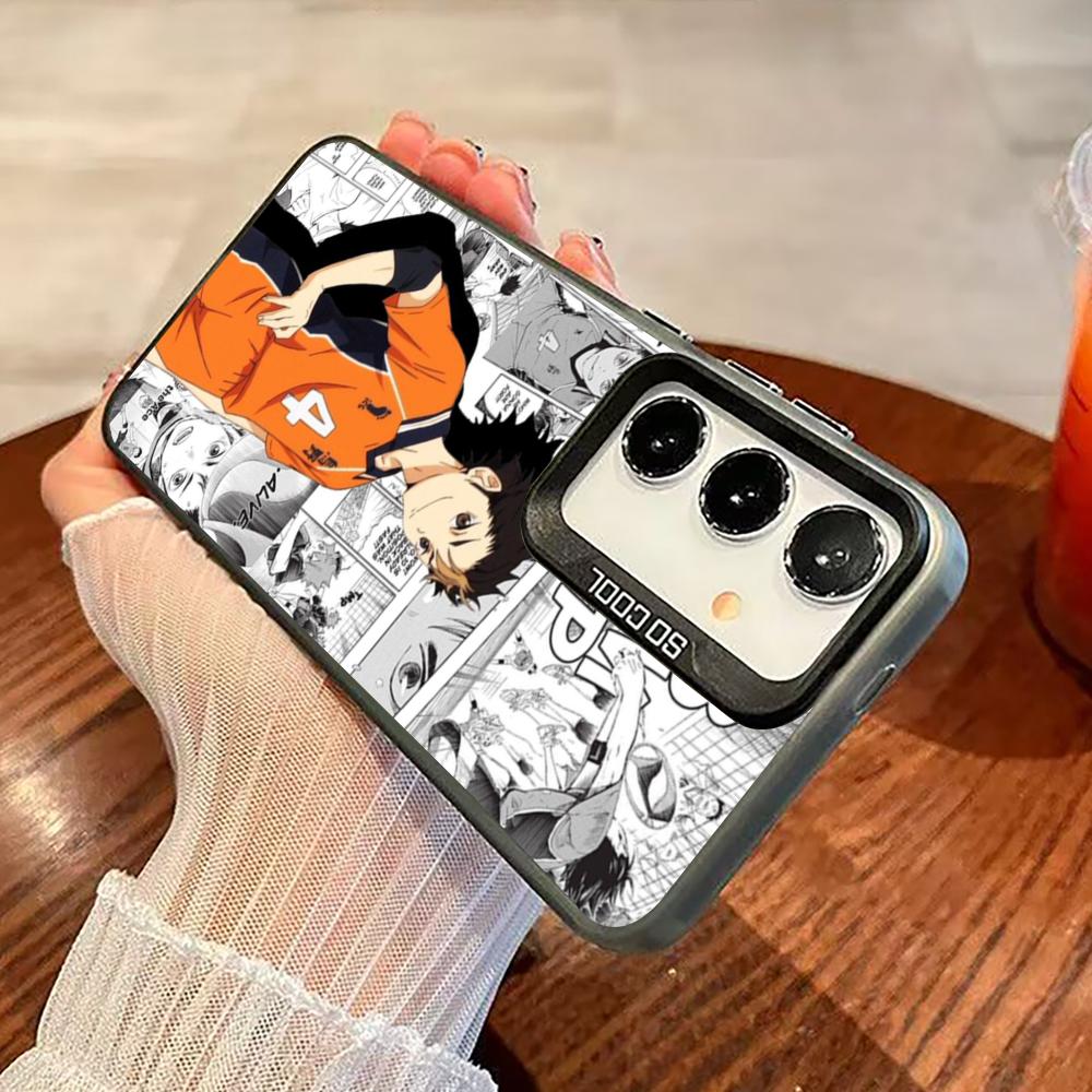 Чехол для телефона Haikyu Nishinoya Yuu Для Черного lMDЦвет Серебряная Раковина Для Samsung A56 A16 A55 A15 A35 A25 A54 A14 A34