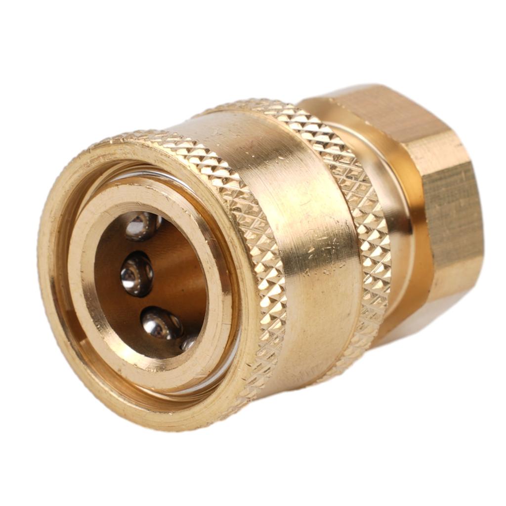 1/4\\\\\\\" Pressure Washer Hose Adapter BSP1/4(G1/4) Female Gasket Quick Release 2026 High Quality Replacement Sale