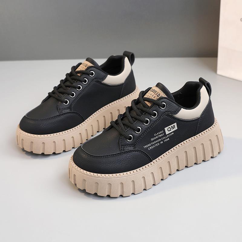 New Spring and Summer High-rise Shoes for The Shoe, The Wear-resistant Street Photography Trend Simple Women's Shoes for Students