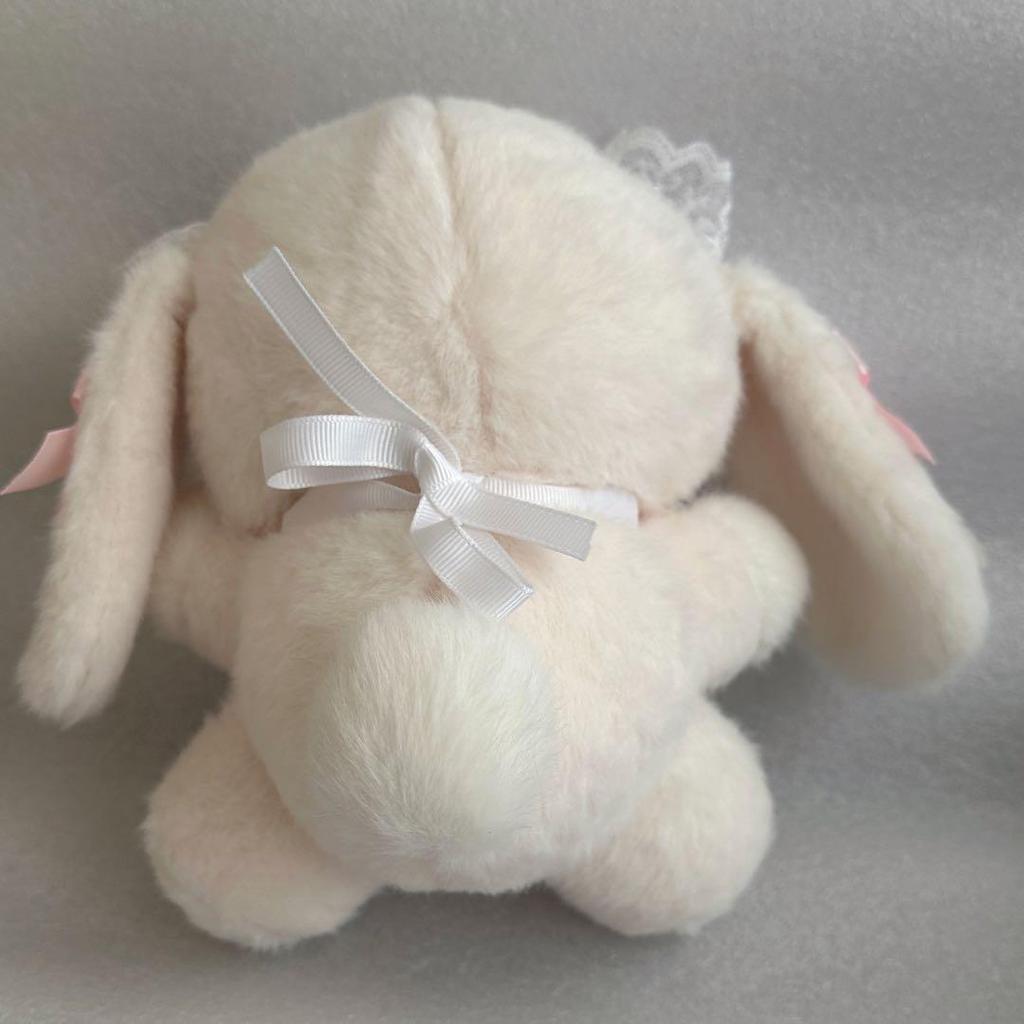 [USED] pream Sanrio Artist Teddy Bear Handmade Plush Rabbit Wool