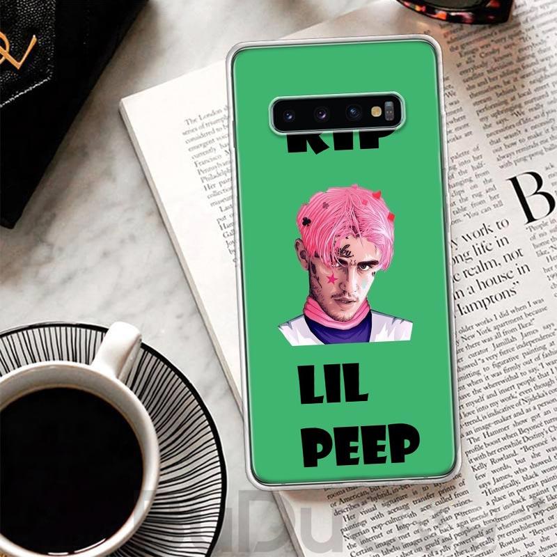 Lil Peep Singer Cover For Samsung Galaxy S23 S22 S24 S25 Ultra Phone Case S21 Plus S20 FE S10 + S25Ultra Print Fundas S23 S22 S2