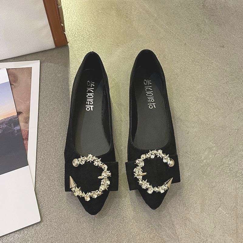 Size 35-43, Large Size Thick-soled Heightened Retro British Style Small Leather Shoes Women's 41 Round Head Black Lace-up Versatile Single Shoes