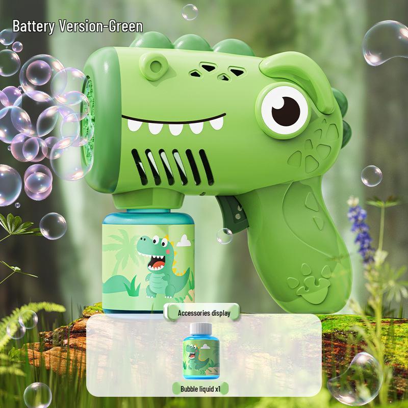 Unicorn Electric Bubble Maker: Kids' Automatic Light-Up Bubble Gun Gift