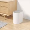 Мусорное ведро 7л 12л Нажимного типа Бытовое Простое Высокая цветовая ценность Мусорные баки Настольное Туалет Узкий зазор Мусорный бак Мусор