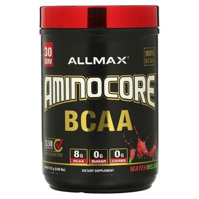 ALLMAX, AMINOCORE BCAA, Вкус арбуза, 0,31 кг (315 г)