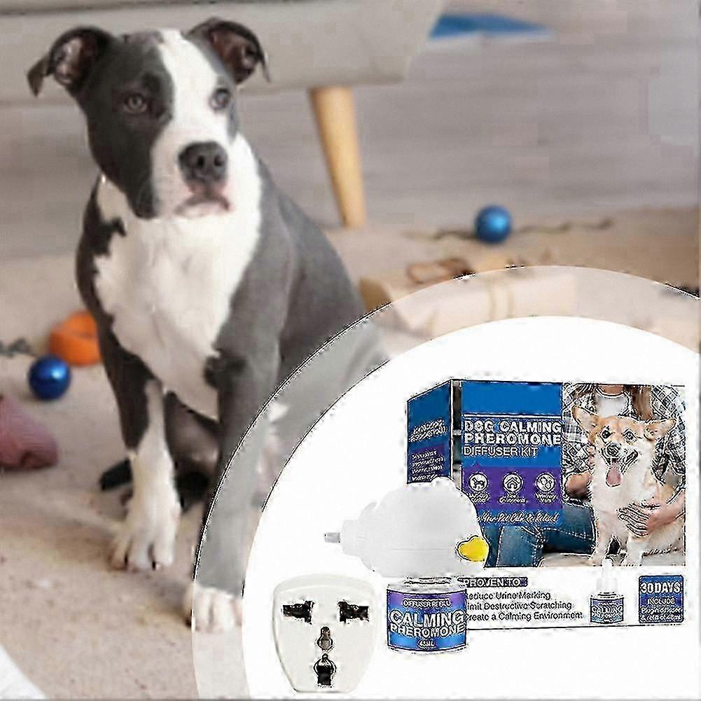 2025 Calming Diffuser Kit for Pets with Anti-Anxiety Spray for Cats and Dogs Stress Relief Solution