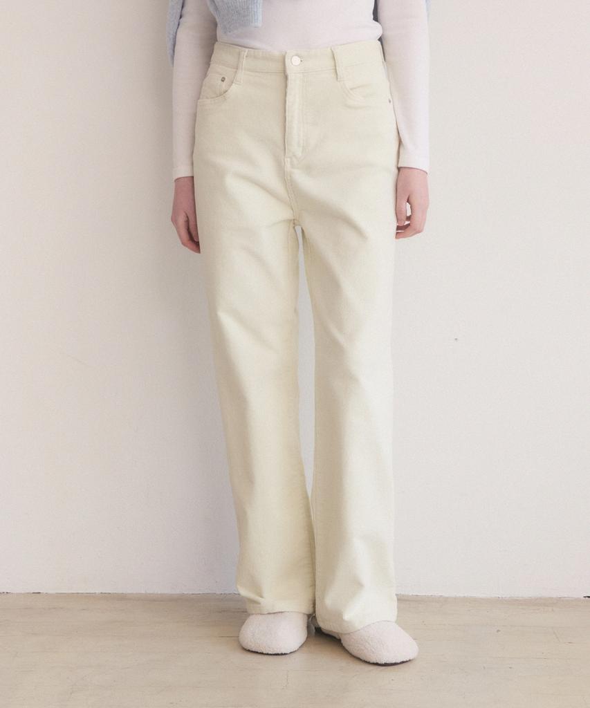 ADAUL Corduroy Straight Fit Pants - 3Color