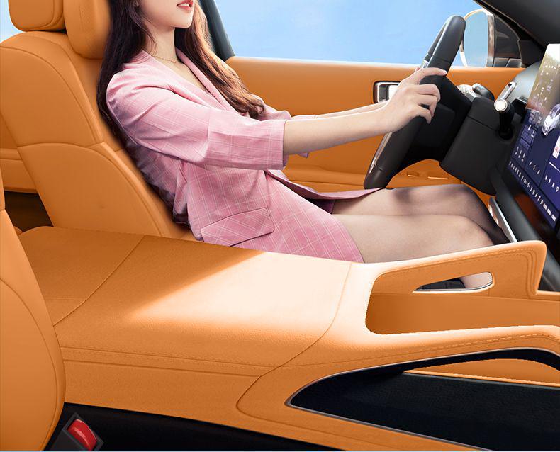 Galaxy Star 8 Car Interior Set: Headrest Lumbar Support with Neck and Waist Protection Pillows