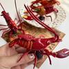 Simulated Lobster Refrigerator Magnet Movable Joints Realistic Home Office Kitchen Locker Fridge Magnetic 3D Crayfish Decoration Ornament
