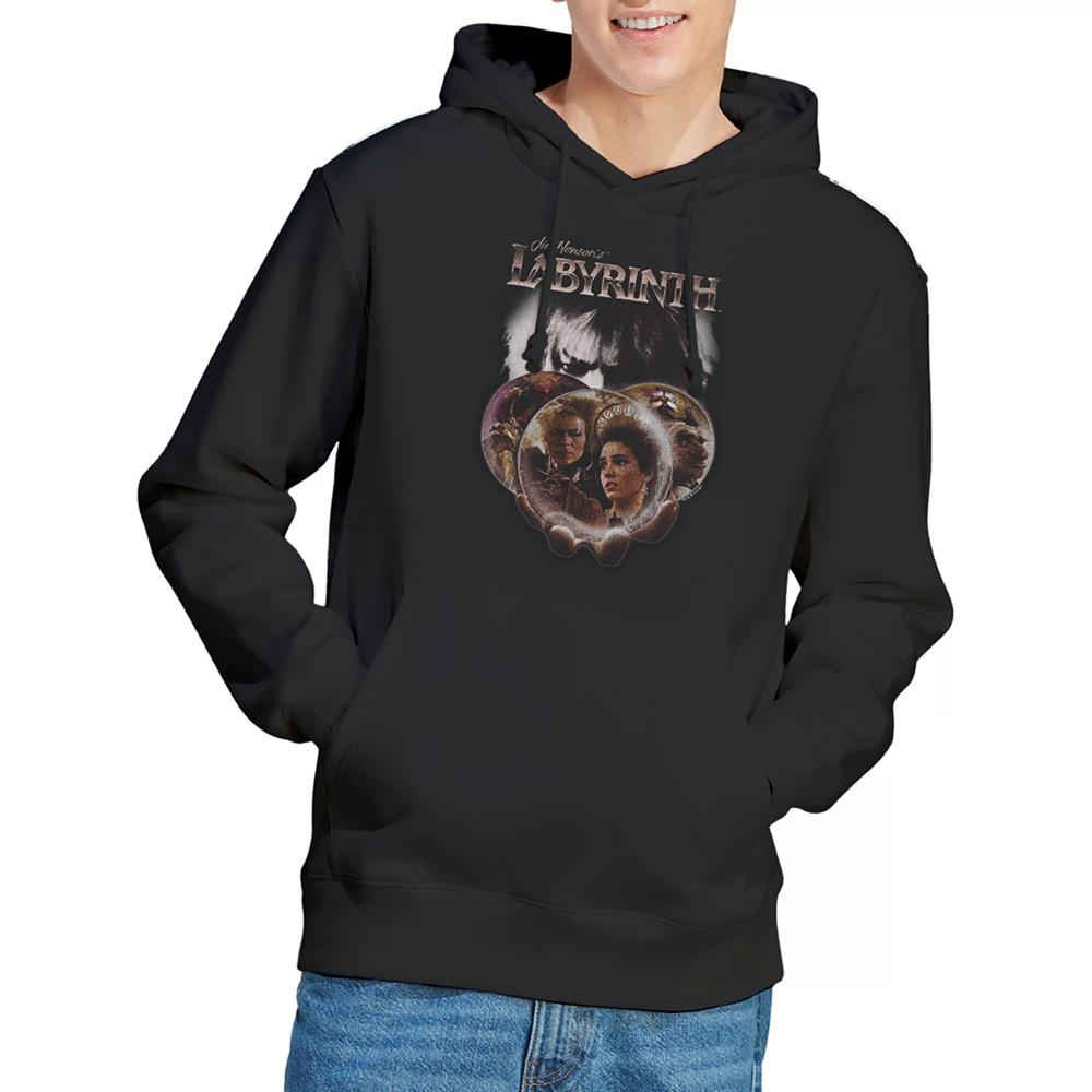 Labyrinth Unisex Adult Globe Hoodie