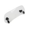 Versatile Motorcycle Adjustable High Windshield In Clear And Gray Colors