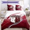 Braga FC Printed 3PCS Bedding Set Breathable Duvet Cover with Pillowcases Decorative Bed Linen for Bedroom Home