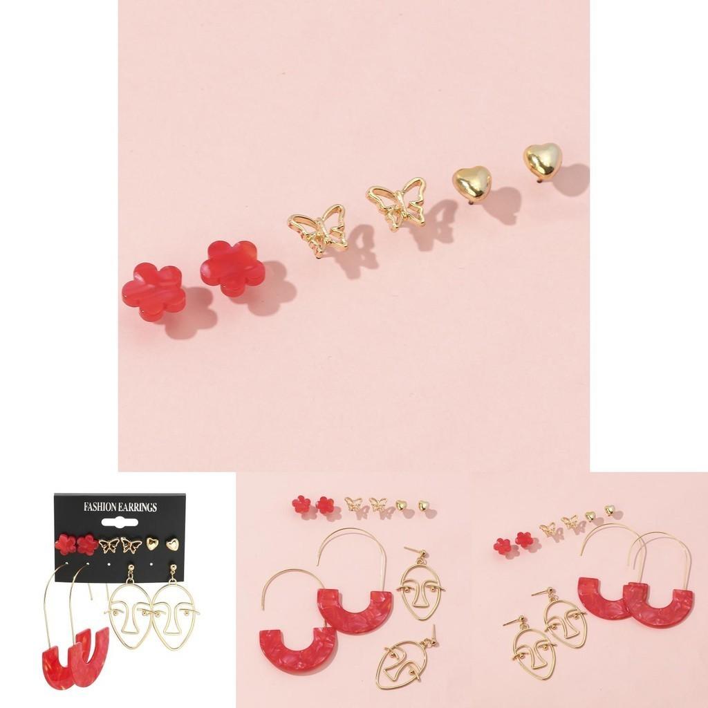 Cartoon Gorgeous Alloy Character Earrings For Women Ideal Gifts For Occasions Various