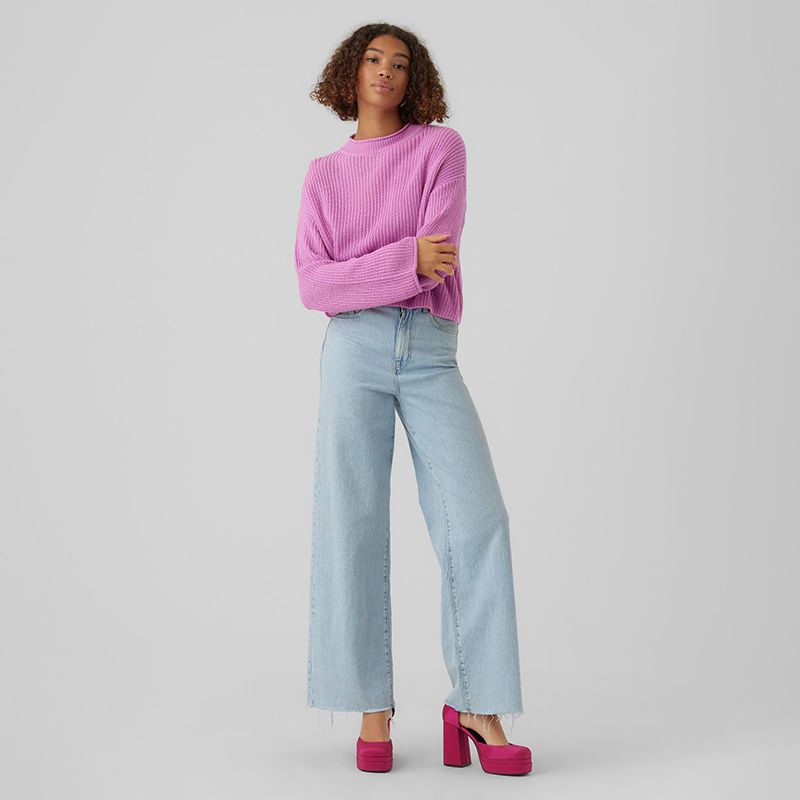 Women's Vmsayla Long-sleeved Knitted Sweater VERO MODA