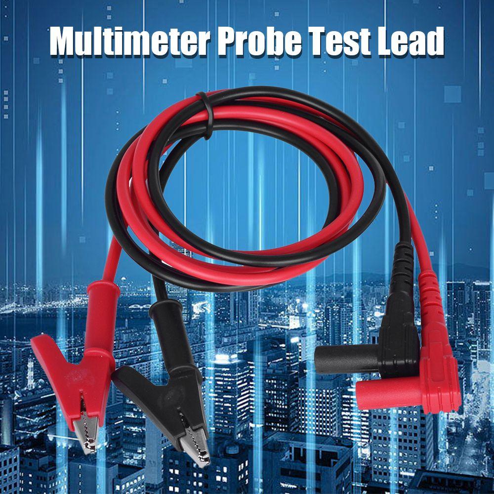 90CM Durable Multimeter Probe Test Lead Test cable Line Universal Plug Multimeter Wire Clip