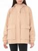 Adidas KTX43 Loose Fit Mountain Parka Magic Beige Size L Women's Jacket, (JG3810),