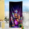 Minecraft Beach Towel High Absorbency & Quick-Dry Comfortable Lightweight Suitable for Swimming, Gym, Camping, Yoga Vacation
