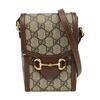 [Pre-Owned] Horsebit 1955 Logo Canvas And Leather Phone Bag - Very Good #8F4OLX
