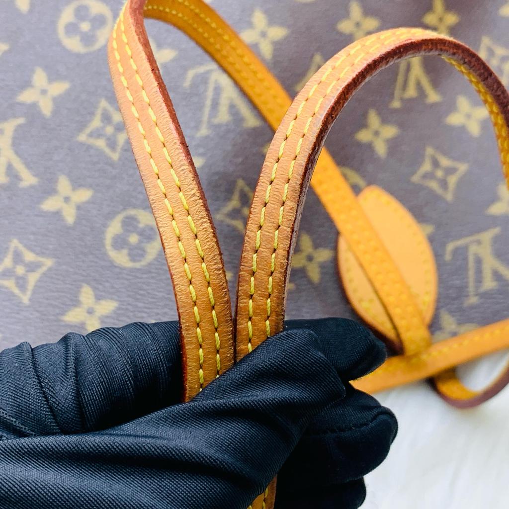 [Pre-Owned] Louis Vuitton Neverfull MM 'Beige/Brown Monogram Canvas' - Very Good #Z9D5Z9