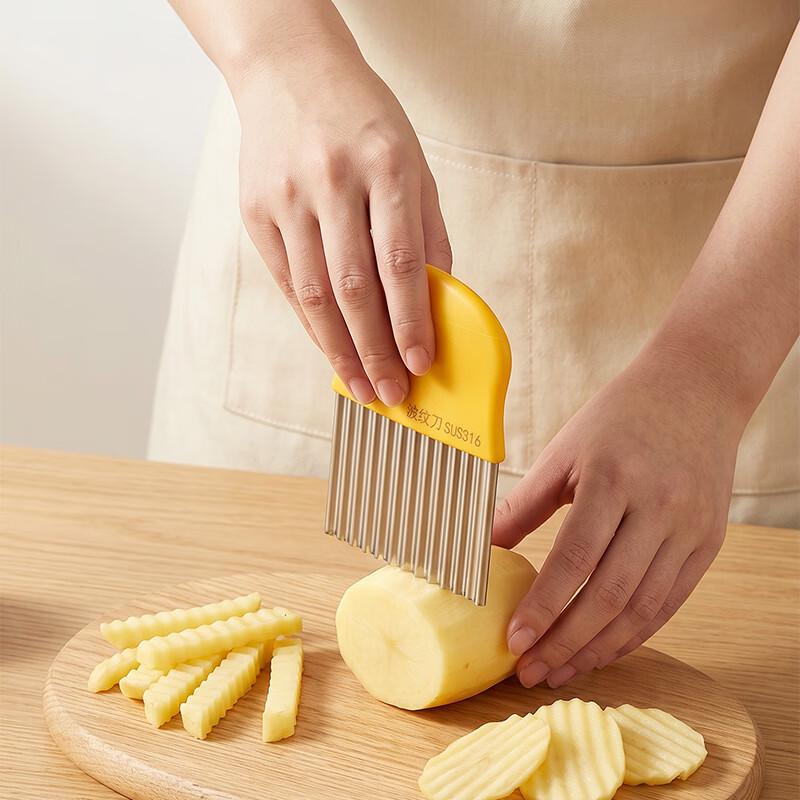 KATEI STORY 316 Stainless Steel Wavy Cutter