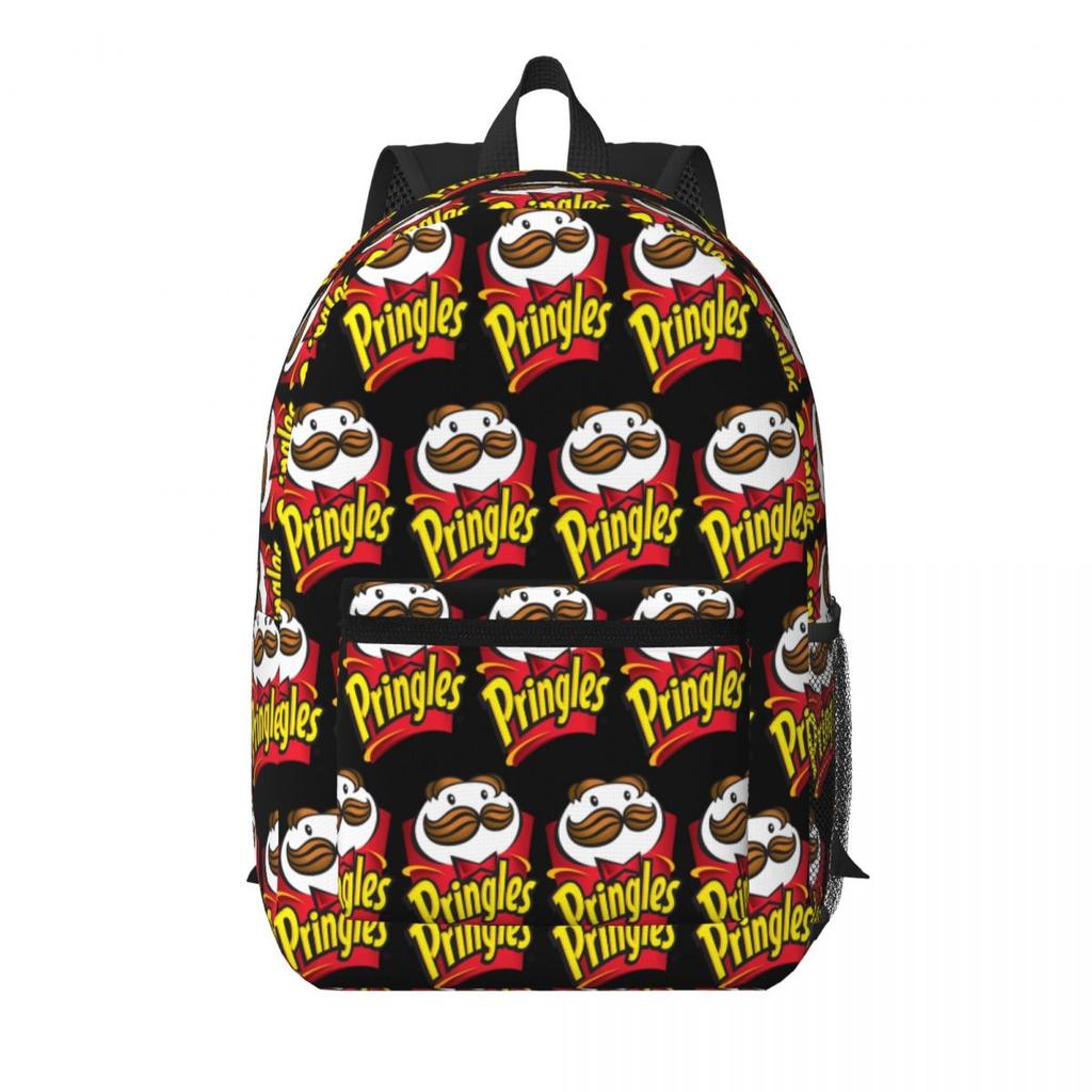 Картофельные чипсы Pringles Рюкзак для студентов Школьная сумка Походный дорожный рюкзак для мальчиков и девочек Сумка для книг Наплечные сумки