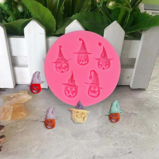 Форма для торта Экологичная термостойкая силиконовая форма для торта на тему Хэллоуина Инструменты для украшения
