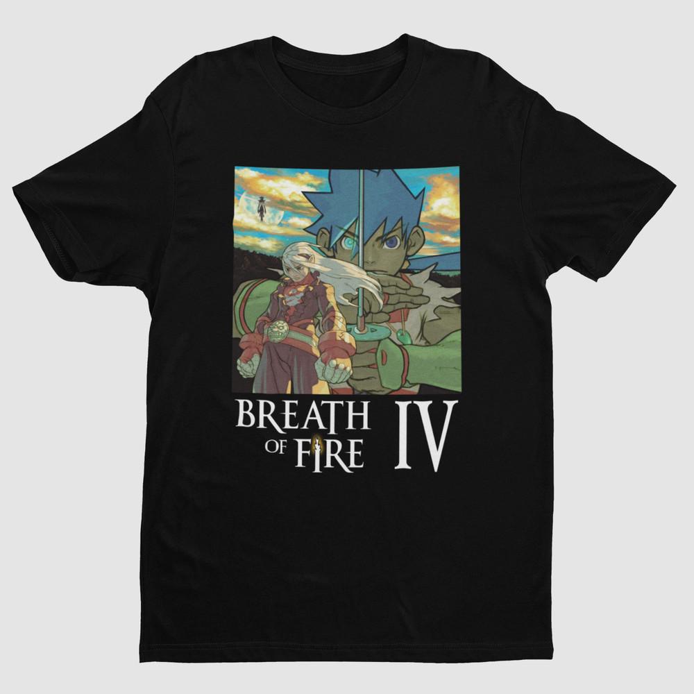 Breath of Fire IV Премиум Унисекс Футболка Японская РПГ Игра