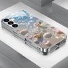 С летней свежей поверхностью воды для Samsung Galaxy S26 S25 S24 S23 S22 FE Ultra Plus Противоударная задняя крышка