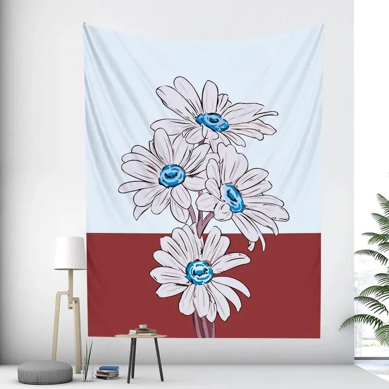 Модный домашний гобелен для украшения гостиной, спальни, абстрактный гобелен для мужчин и женщин, простые узоры с ручной росписью