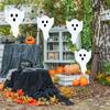 Halloween Ghost Windsock Flag Hanging Decoration 3D Windsock Streamer White Flying Ghost for Home Yard Patio Outdoor Decor