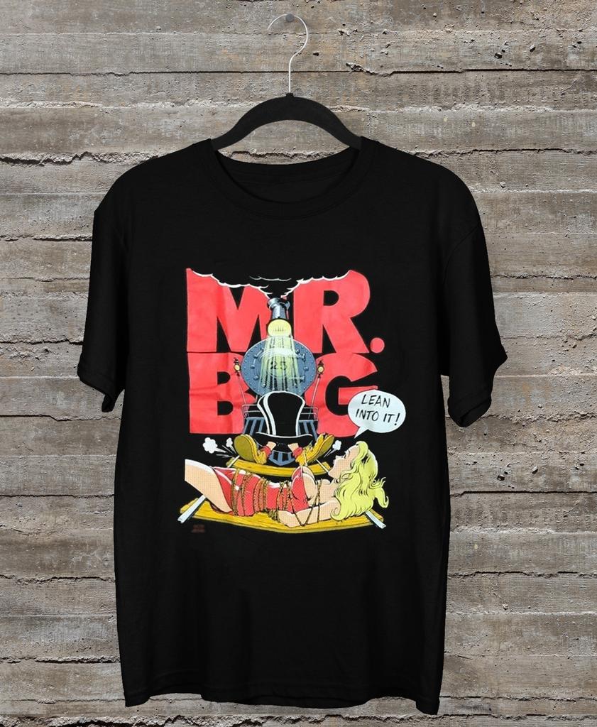 Mr. Big Lean into it world tour Gift Men Women Black All Size S-5XL Shirt