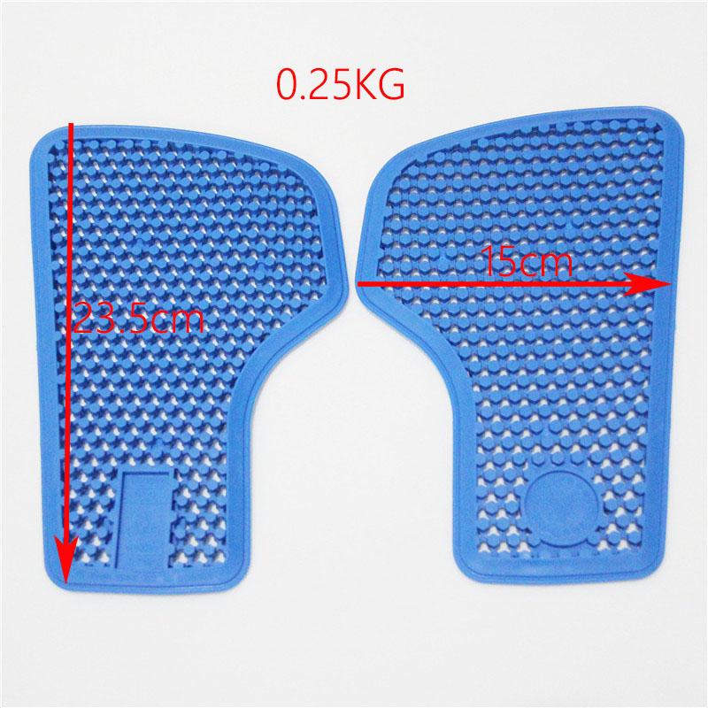 Riding protect Gear CE Insert Armor Knee Hip Protector Pads Motorcycle Pants Replacement Silica Gel (2 X Knee Pads+2 X Hip Pads)