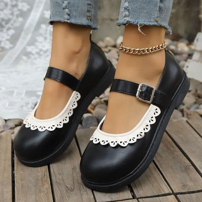 Модные туфли на плоской подошве, женские маленькие кожаные туфли в британском стиле, новинка весны и лета, французские туфли Мэри Джейн на одной перемычке, женские