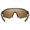Bolle LIGHTSHIFTER XL Cycling Black BS014002 Sunglasses, Brown-Blue Lenses, 15% Transmittance, Matte,