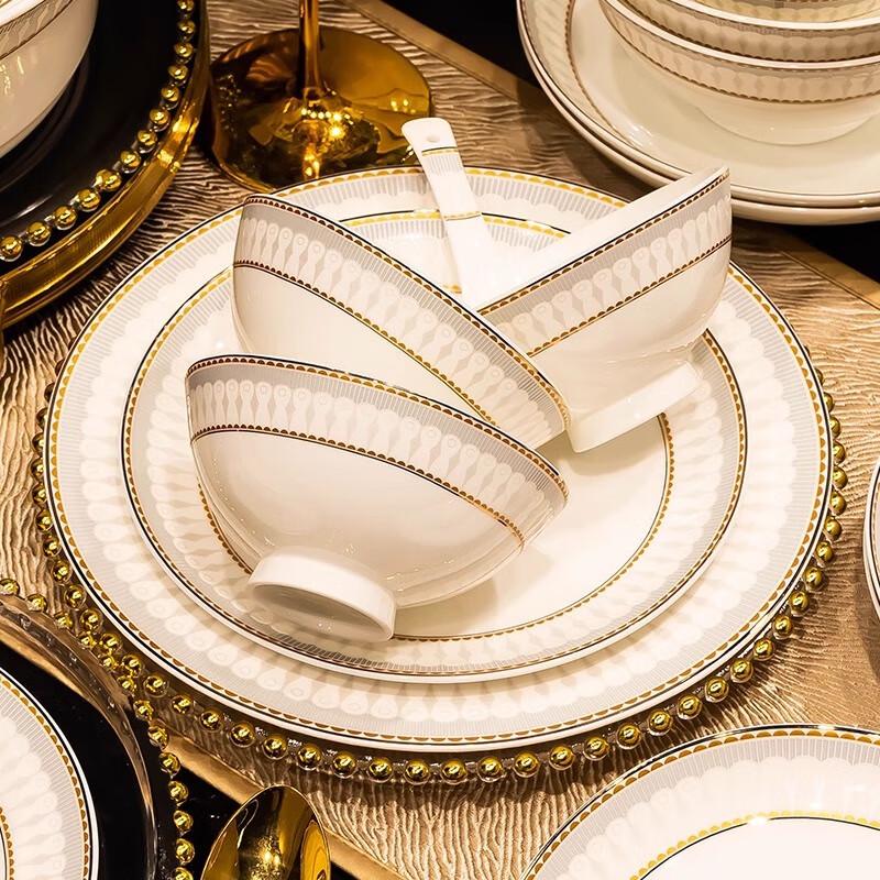 Nordic Style Jingdezhen Ceramic Dinner Plate