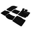 Fenice Car Mat Floor Mat Domestic Production Boon 700 Wave Black Shape Resistant To Slip Car Mat Parts Specialty (Toyota Passo/Daihatsu Series)